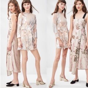 Self-Portrait Shimmer Dress